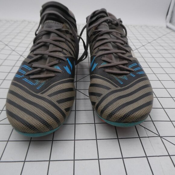 Adidas Nemeziz Soccer Cleats - Size US mens 7 (UK 6-1/2) - Grey/Blue - Picture 5 of 13